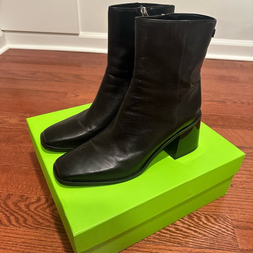 Sam Edelman Winnie Black Heeled Boots